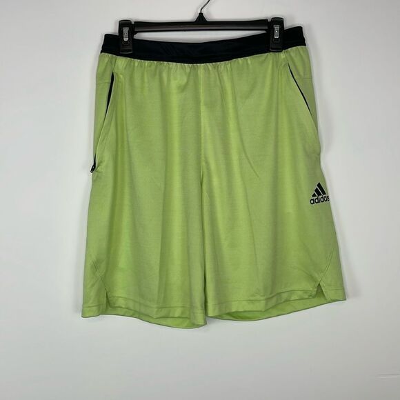 Adidas Men’s Axis Knit Light Green Shorts. Size Medium. NWT. - Picture 1 of 12